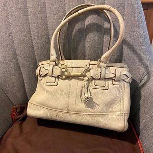 Coach leather satchel